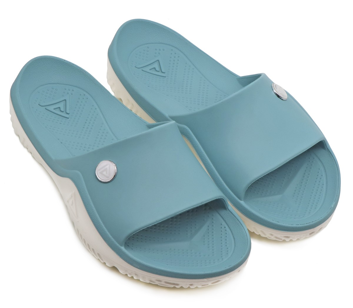 Шлепанцы женские Lucky Land двухцветные