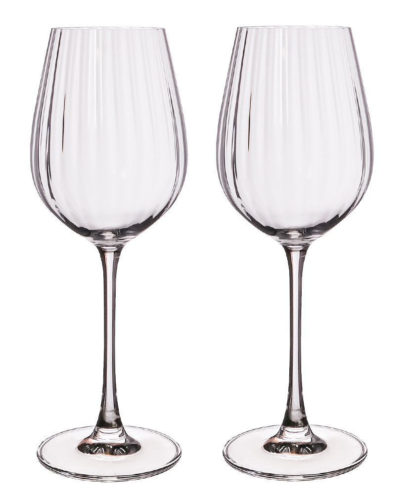 Изображение товара Набор бокалов для вина Crystalite Bohemia Columbia Avax Optic, 400мл x 2шт