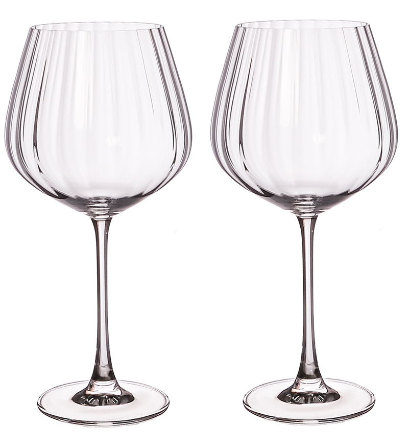 Изображение товара Набор бокалов для вина Crystalite Bohemia Columbia Avax Optic, 640мл x 2шт