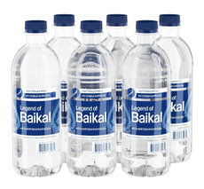 Вода Legend of Baikal негазированная, 1л x 6 шт