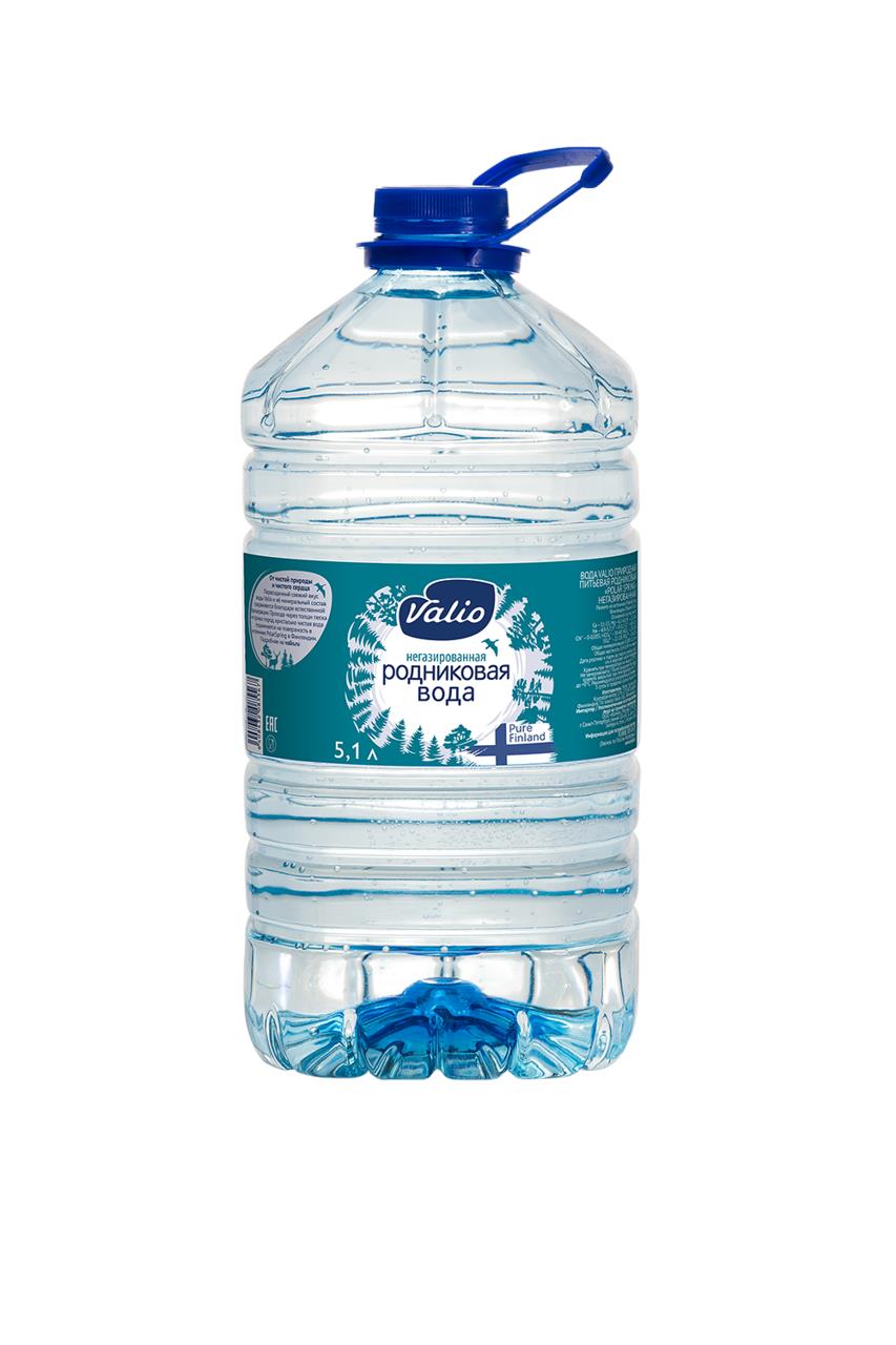 Вода VALIO Родниковая, 5,1л
