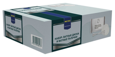 METRO PROFESSIONAL Набор ватные диски+палочки, 50шт