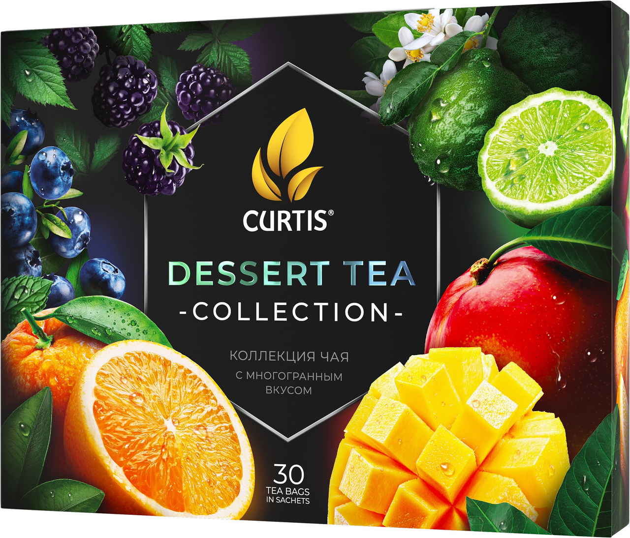 Изображение товара Чай Curtis Dessert Tea Collection ассорти 6 вкусов, 30шт