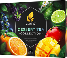 Чай Curtis Dessert Tea Collection ассорти 6 вкусов, 30шт