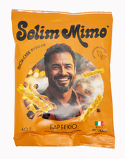 Паста-снек Solim Mimo Фузилли барбекю, 60г