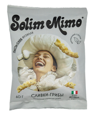 Паста-снек Solim Mimo Фузилли со сливками и грибами, 60г