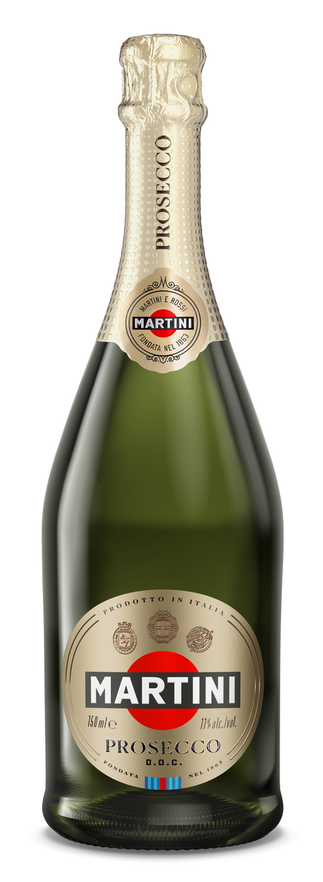 Вино игристое Martini Prosecco белое сухое, 0.75л