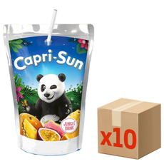 Напиток сокосодержащий Carpi-Sun Jungle Drink, 200мл x 10 шт