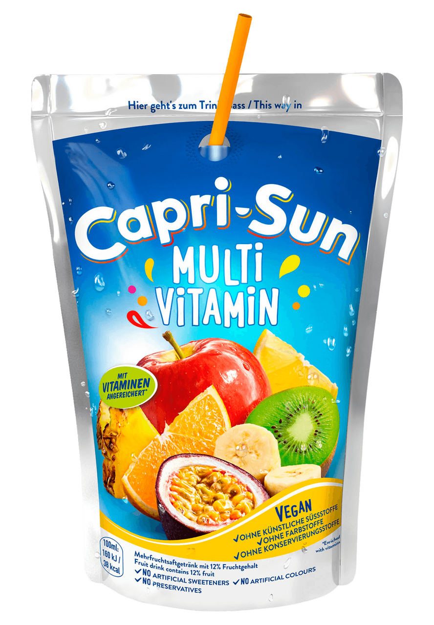 Напиток сокосодержащий Carpi-Sun Multivitamin, 200мл