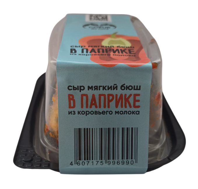 Сыр Coeur du Nord из коровьего молока бюш в паприке 45%, 130г