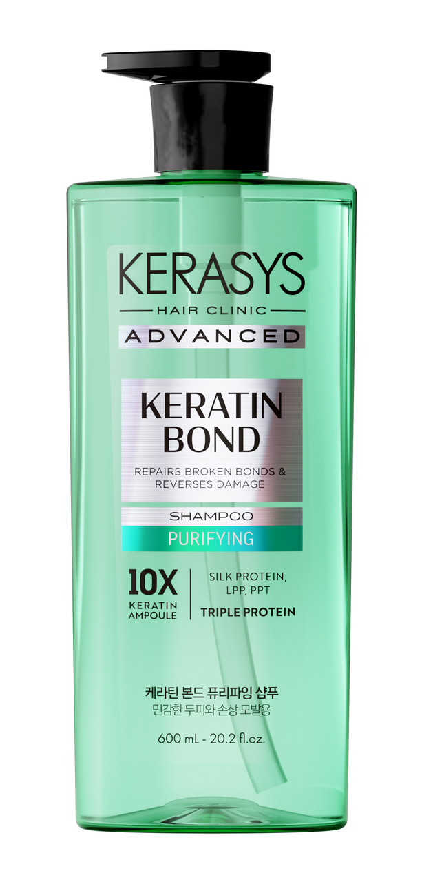 Изображение товара Шампунь Kerasys Advanced Keratin Bond Очищение, 600мл