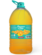 Напиток сокосодержащий Вкусносок апельсин, 5л