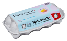 Яйцо куриное Ирбитское Любимым С1, 10шт