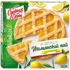 Пирог Сдобная Особа Итальянский пай с начинкой лимон, 400г