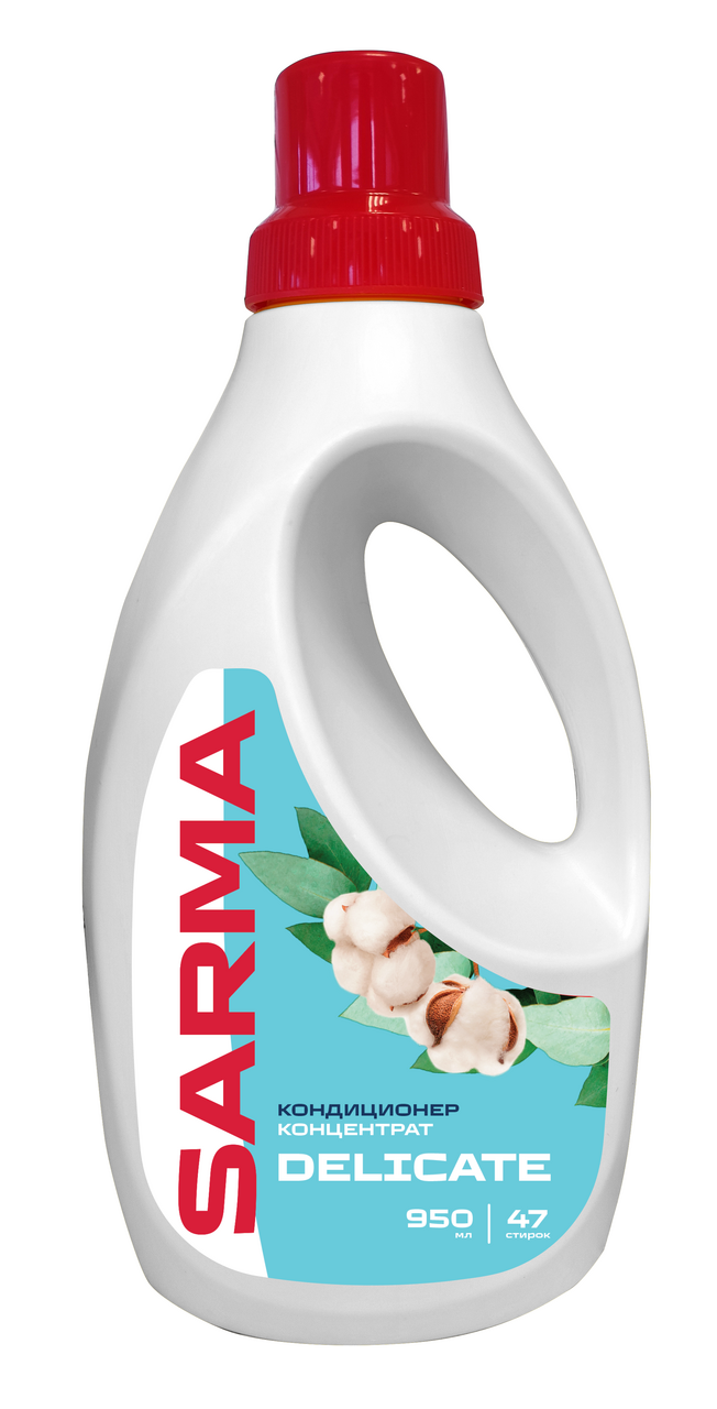 Изображение товара Кондиционер для белья Sarma Delicate концентрат, 950мл
