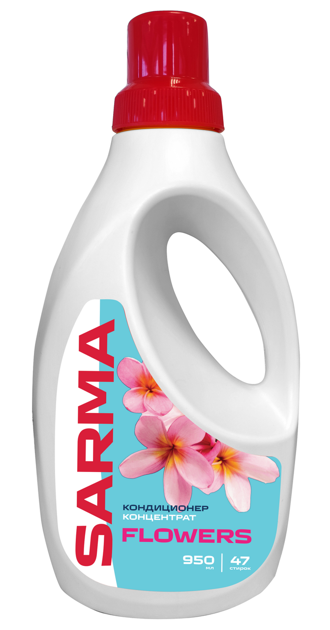 Изображение товара Кондиционер для белья Sarma Flowers концентрат, 950мл