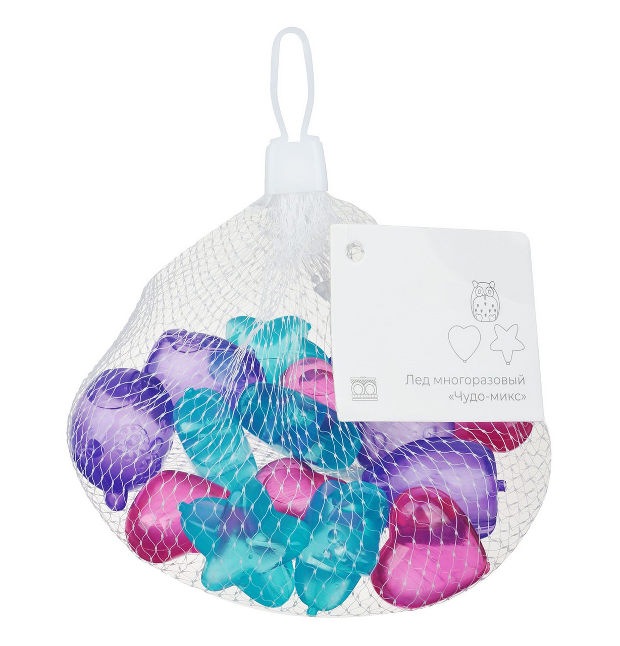 Изображение товара Лед Vetta Чудо-микс многоразовый в сетке 15 предметов