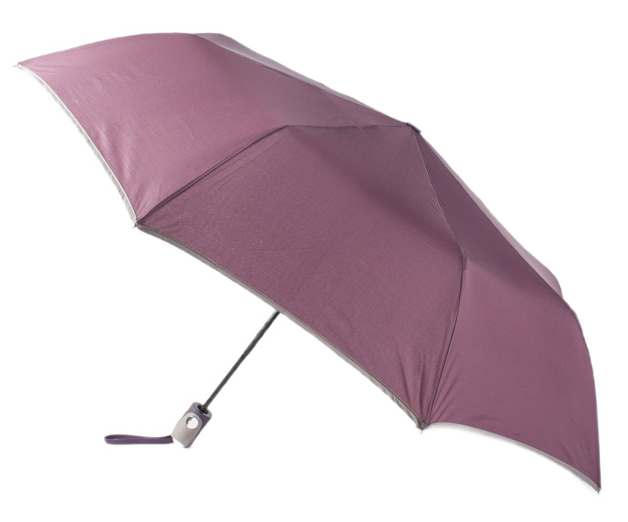 Зонт Fine женский полуавтомат однотонный трехслойный