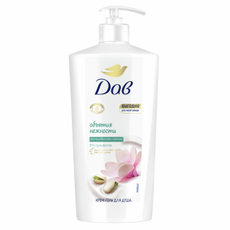 Крем-гель для душа Дав Объятия нежный фисташковый крем и магнолия, 610мл