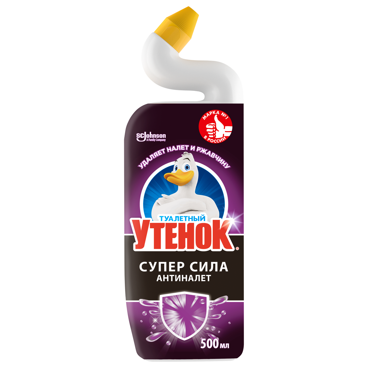 Изображение товара Средство для унитаза Туалетный Утенок Антиналет, 500мл
