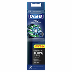 Насадка для электрической зубной щетки Oral-B Pro Cross Action, 6шт