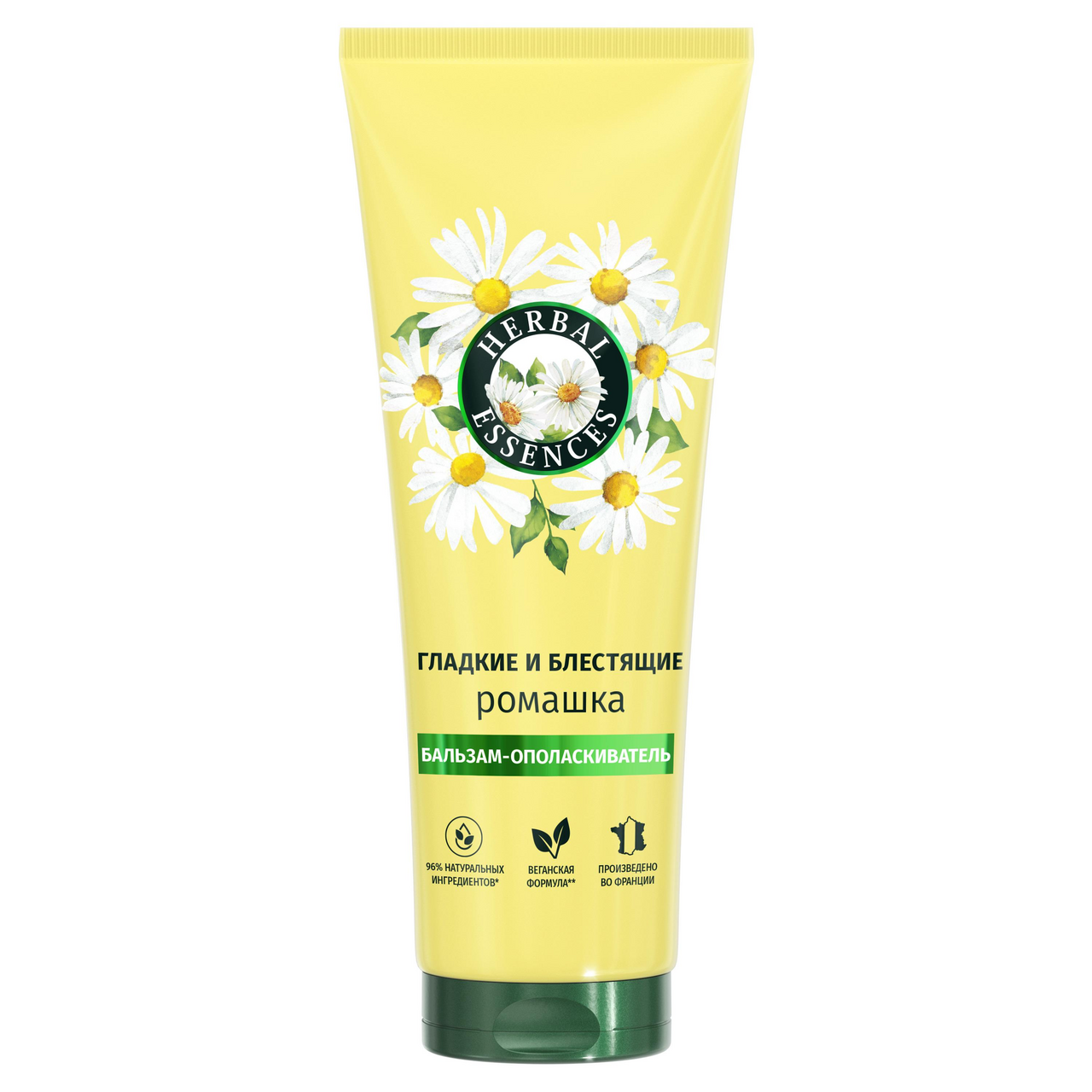 Изображение товара Бальзам-ополаскиватель Herbal Essences Гладкие и блестящие Ромашка, 250 мл