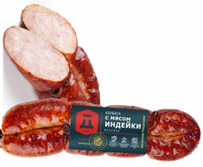 Колбаса с мясом индейки Донские традиции жареная, ~500г