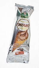 Мороженое Сампо Гигант Пломбир шоколадный в сахарном рожке, 120г