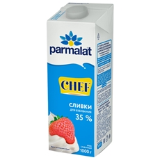 Сливки Parmalat для взбивания ультрапастеризованные 35%, 1л