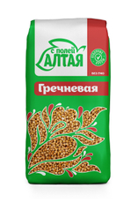 Крупа гречневая С полей Алтая ядрица, 800г