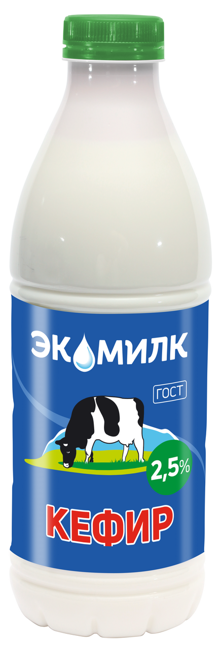 Кефир Экомилк 2.5%, 900мл