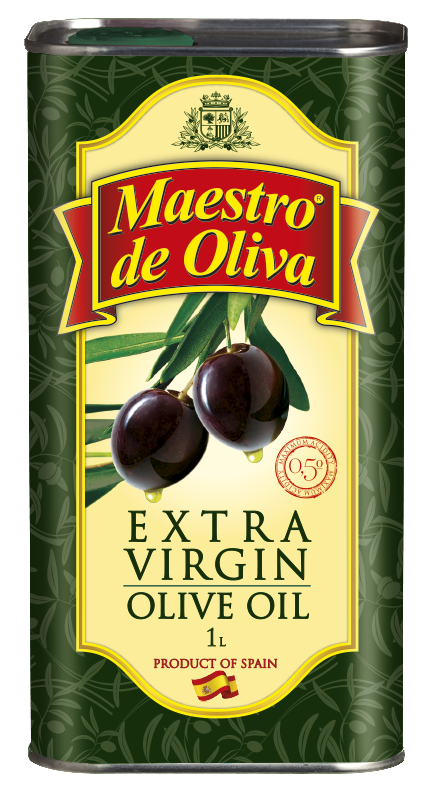 Изображение товара Масло оливковое Maestro de oliva Extra Virgin 1 литр — высокое качество и натуральный вкус