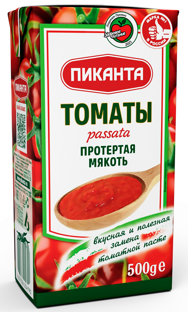Мякоть томатов Пиканта, 500г