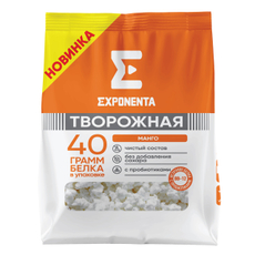 Продукт творожный Exponenta обезжиренный с манго, 250г