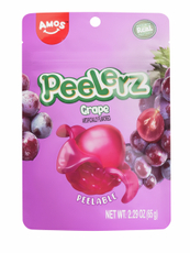 Мармелад жевательный Amos Peelerz виноградный, 65г