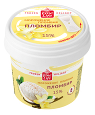 Fine Life Мороженое пломбир, 75г
