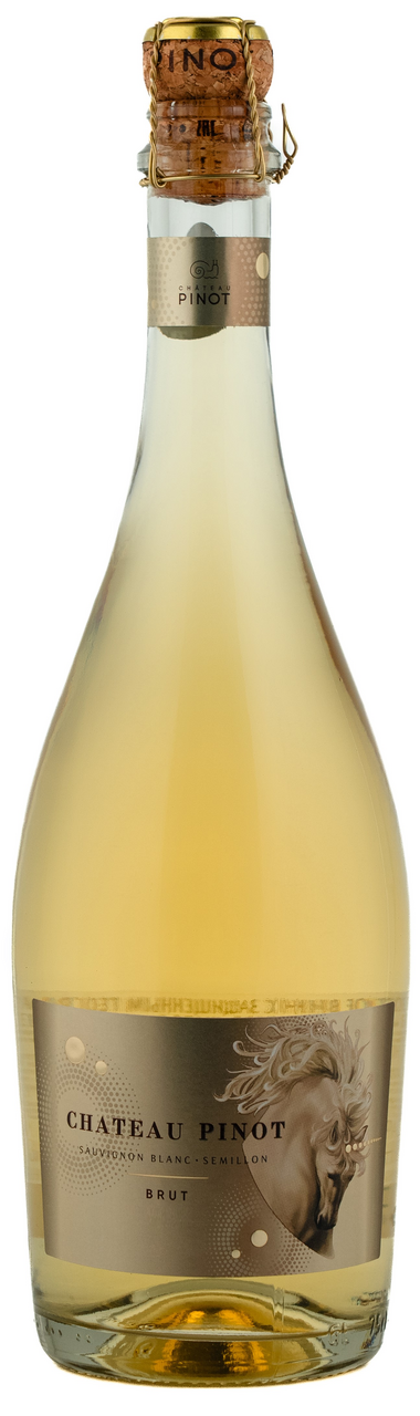 Вино игристое Chateau Pinot Celebration белое брют, 0.75л