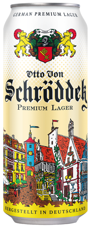Изображение товара Пиво Otto Von Schrodder Premium Lager, 0.5л