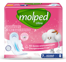Прокладки Molped Ultra ночные, 7шт