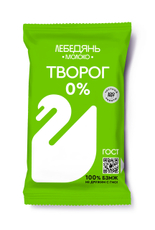 Творог Лебедяньмолоко обезжиренный, 180г