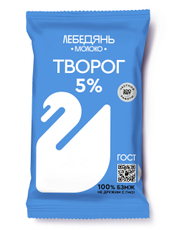 Творог Лебедяньмолоко 5%, 180г