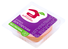 Колбаса Мясной дом Бородина Докторская нарезка, 190г