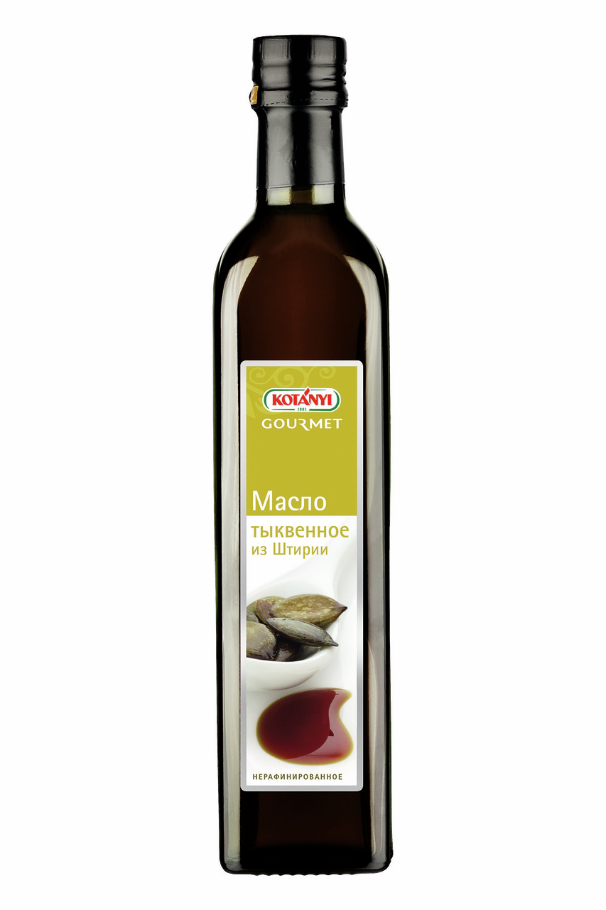 Изображение товара Масло тыквенное Kotanyi Gourmet нерафинированное 250 мл