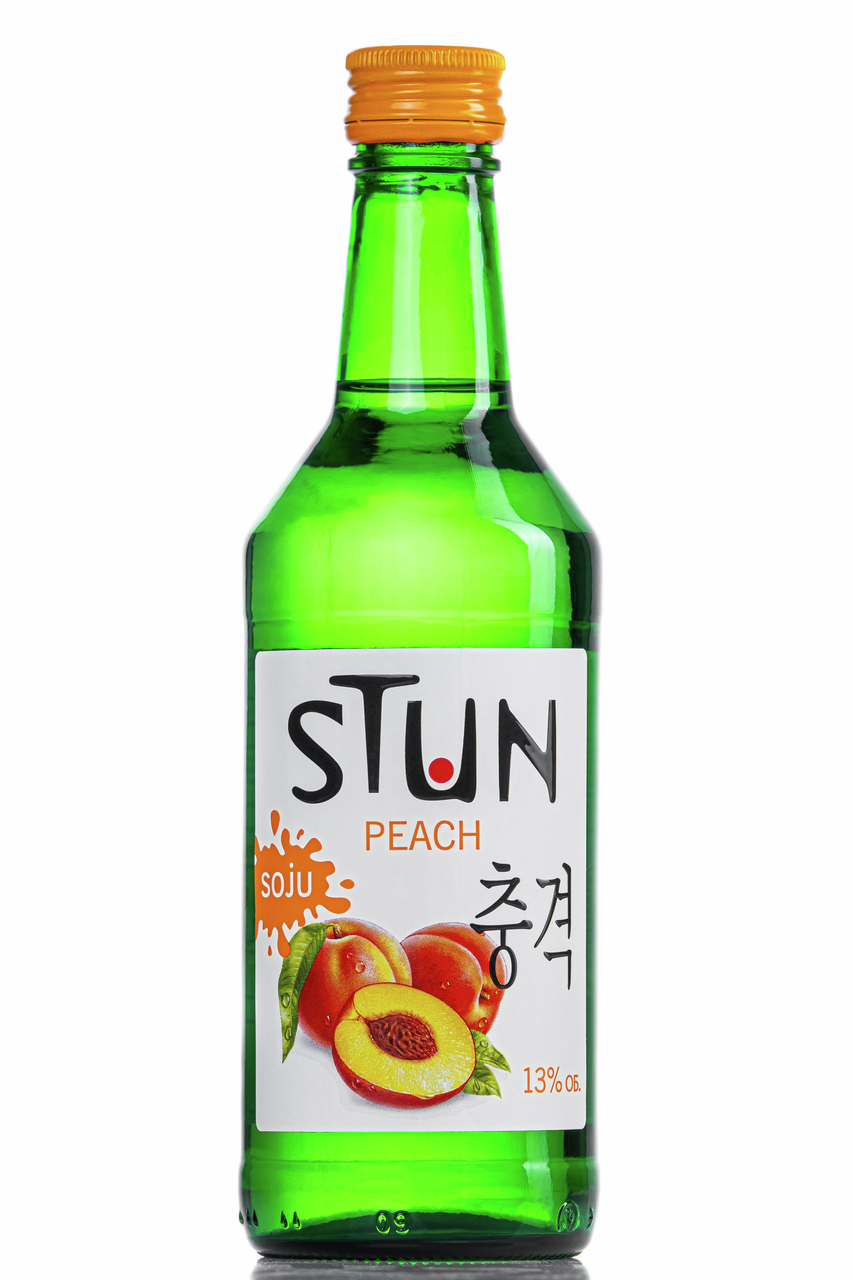 Аперитив Stun Soju персик, 0.375л
