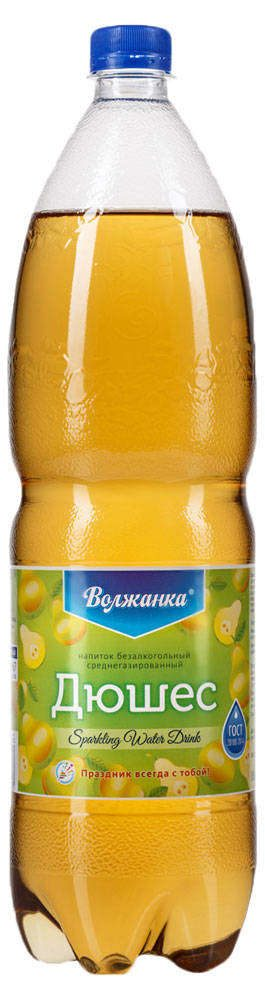 Напиток Волжанка Дюшес газированный, 1.5л