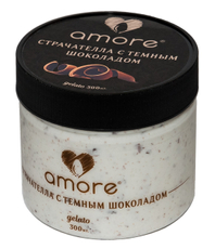 Мороженое молочное Amore Страчателла с темным шоколадом, 250г