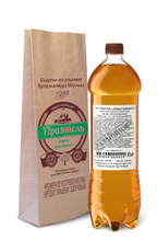 Пиво Приятель живое разливное светлое, 1.42л