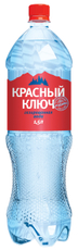 Вода Красный ключ питьевая газированная, 1.5л