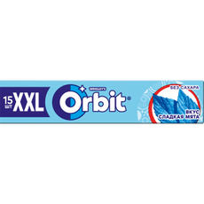 Жевательная резинка Orbit XXL сладкая мята, 20г