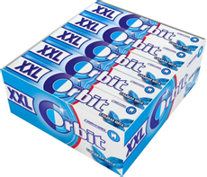 Жевательная резинка Orbit XXL сладкая мята, 20г x 20 шт